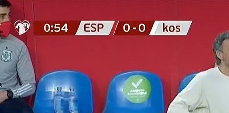 A nagybetűs spanyol és a kisbetűs koszovói válogatott még döntetlennél.