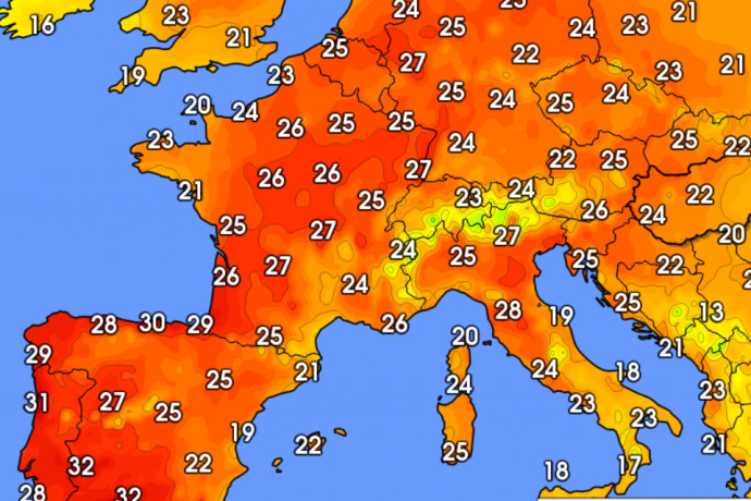 Idén már márciusban berobbant a nyár, rekordok dőltek Európában
