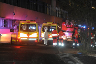 Életveszélyesen megégett egy beteg a Margit kórházban keletkezett tűzben