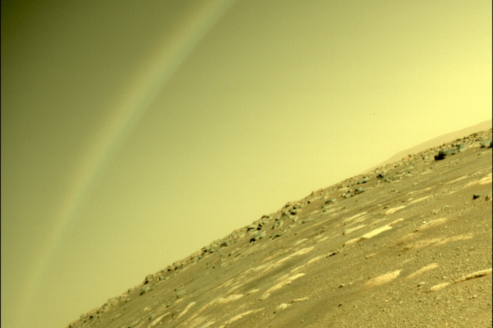 Lenyűgöző a marsi szivárvány? Kár, hogy ez valójában nem az