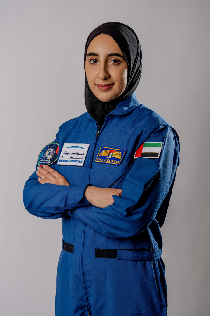 Nora Al-Matrooshi, az Egyesült Arab Emírségek első űrhajós-jelöltje – Fotó: Mohammed Bin Rashid Space Centre via Reuters