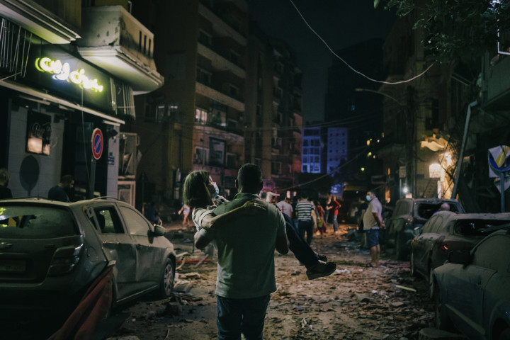Kikötőrobbanás Bejrútban – Lorenzo Tugnoli / Contrasto – Olaszország