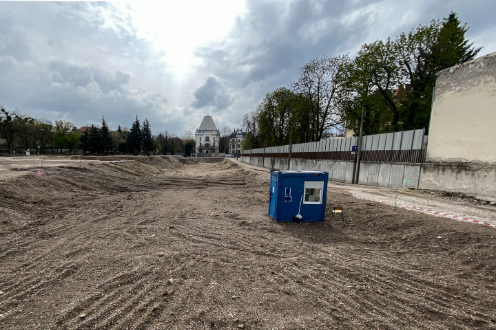 Az egykori Dürlin és a Keleti Blokk már teljesen le lettek bontva – Fotó: Huszti István / Telex