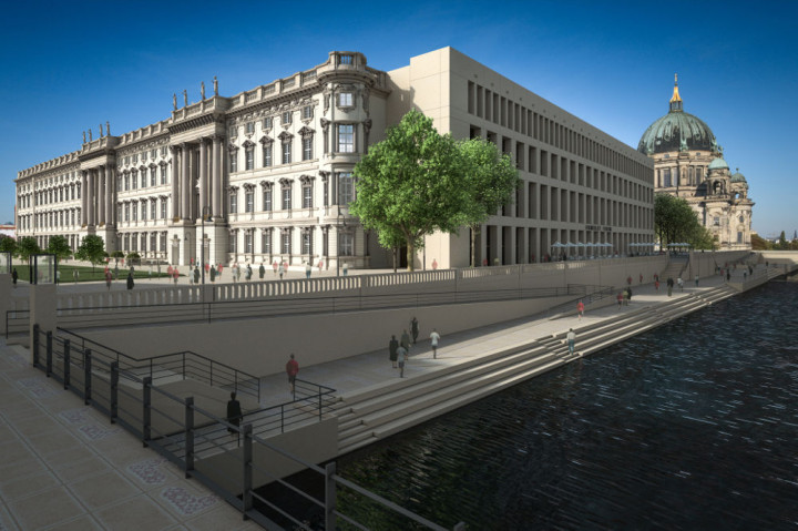 A berlini királyi palota rekonstrukciója – Forrás: a palota honlapja