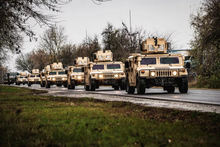 Az utakon nagy katonai forgalomra kell számítani – Fotó: a Magyar Honvédség közösségi oldala