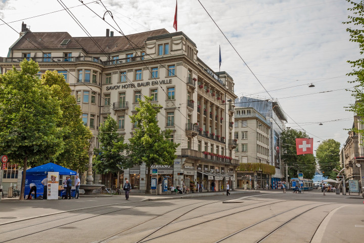 Savoy Baur En Ville hotel Zürichben – Fotó: aldorado / Shutterstock