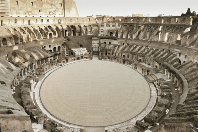 Behúzható küzdőteret kap a római Colosseum, érzékelhető lesz, mit látott egy gladiátor