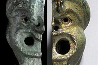 Magyarországon és Izraelben találták meg egy kétezer éves bronzmécses két felét