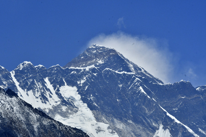 A Mount Everest tömbjeFotó: Prakash Mathema/AFP
