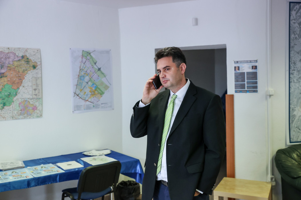 Márki-Zay Péter, Hódmezővásárhely polgármestere – Fotó: Huszti István / Telex