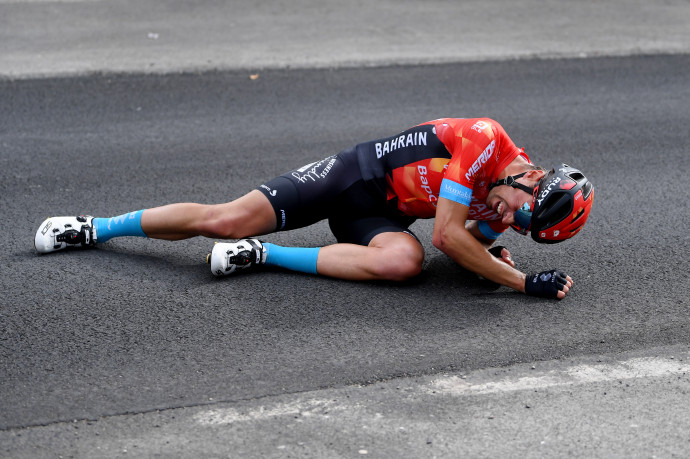 Mikel Landa a Giro d'Italia 5. szakaszán 2021. május 12-én – Fotó: Tim de Waele/Getty Images