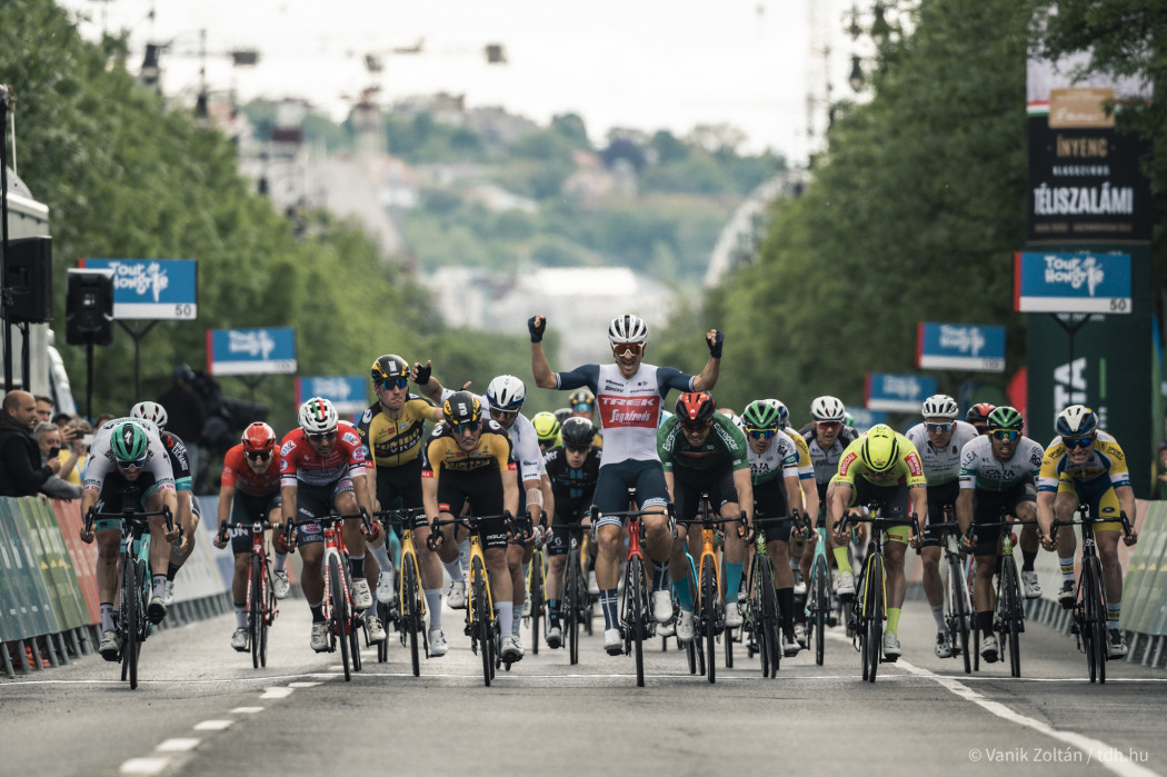 A belga Edward Theuns nyerte a Tour de Hongrie budapesti befutójátFotó: Vanik Zoltán/tdh.hu