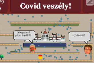 Ismeri azt a játékot, hogy Müller Cecília üldözi a Pac-manben?
