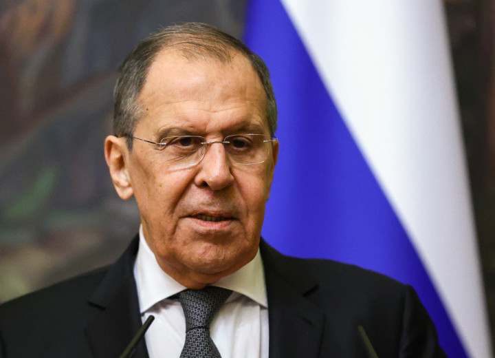 Szergej Lavrov orosz külügyminiszter 2021. május 12-én, Moszkvában – Fotó: Russian Foreign Ministry / Sputnik via AFP