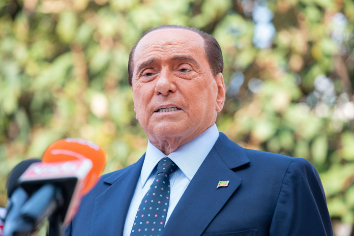 Silvio Berlusconi 2020. szeptember 14-én, Milánóban – Fotó: ALESSANDRO BREMEC / NURPHOTO / NURPHOTO VIA AFP