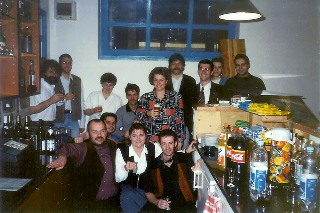 A Fonó csapata 1995-ben – Fotó: Rádl Zoltán / Fonó Budai Zeneház