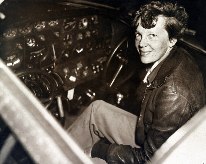 Amelia Earhart 1928-ban – Fotó: Leemage via AFP