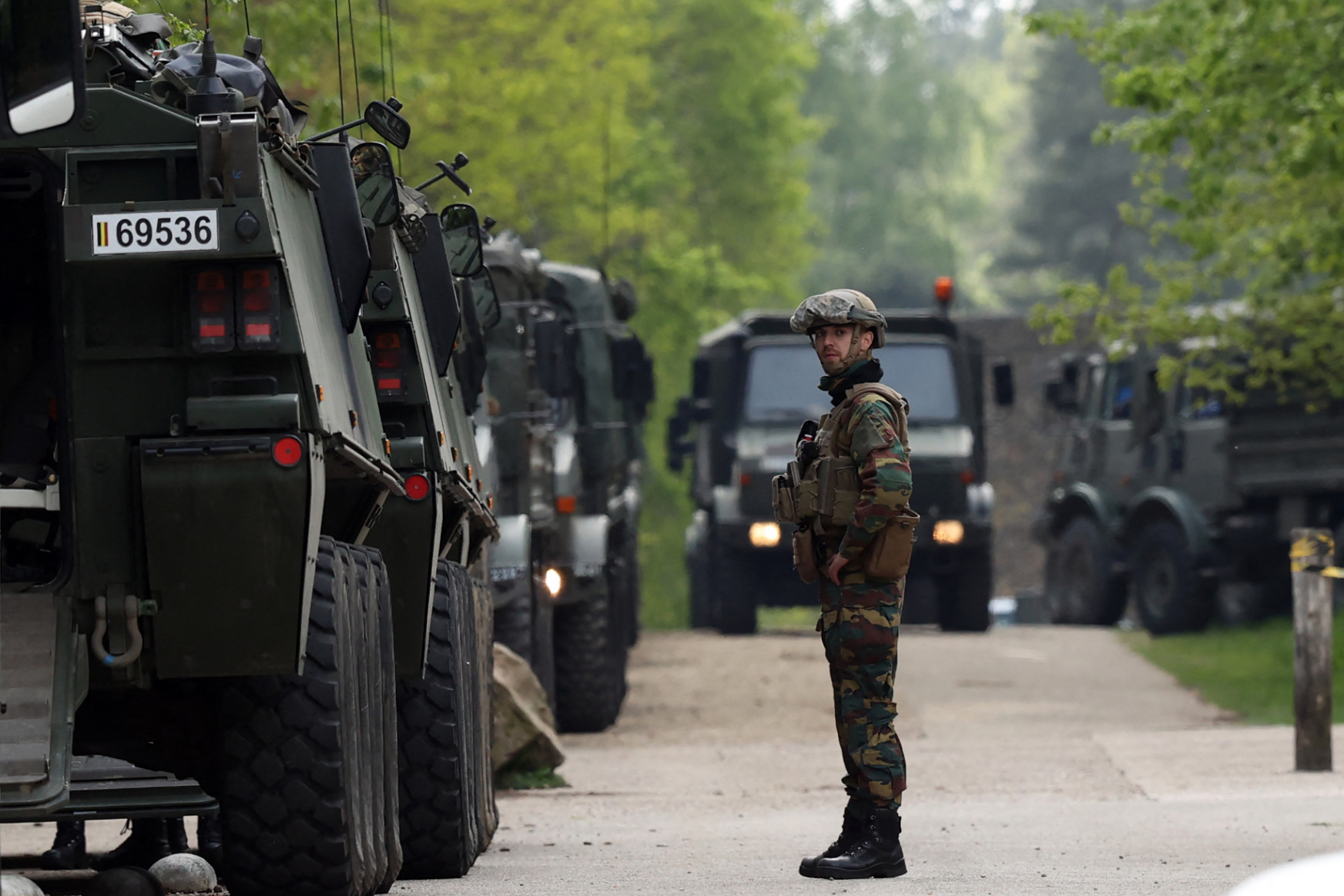 Hajtóvadászat Belgiumban: Két napja nem találják a felfegyverkezve menekülő szélsőjobboldali katonát