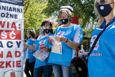 Júniusban figyelmeztető sztrájkot tartanak a béremelésért harcoló lengyel ápolók