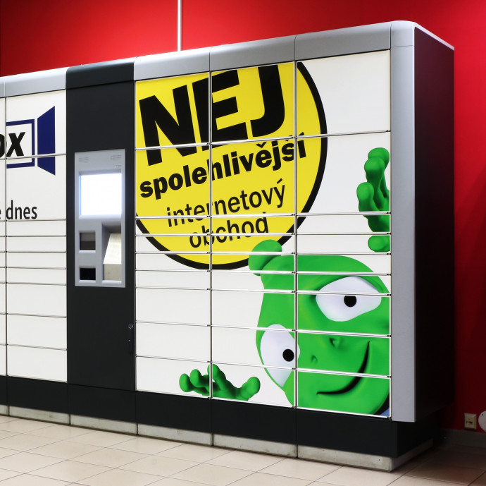 Az Alza Csehországban elkezdi az élelmiszerszállítást a csomagautomatákba