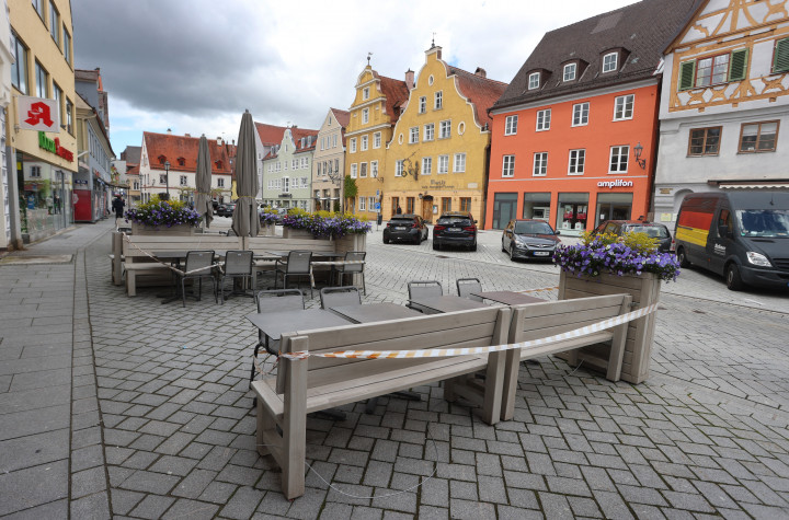 Memmingen belvárosa 2021. május 23-án – Fotó: Karl-Josef Hildenbrand / dpa Picture-Alliance via AFP