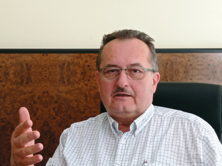 Nagy Ottó, a győri IHH alapítója – Fotó: Telex/Sudár Ágnes