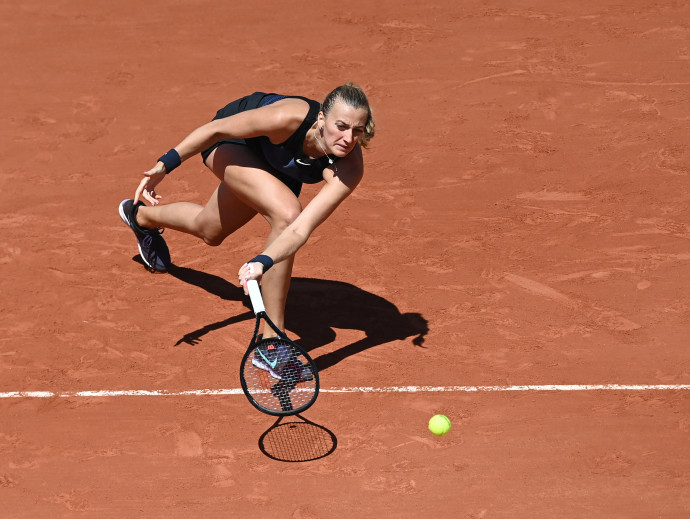 Petra Kvitová a Roland Garros első fordulójábanFotó: Mustafa Yalcin/AFP