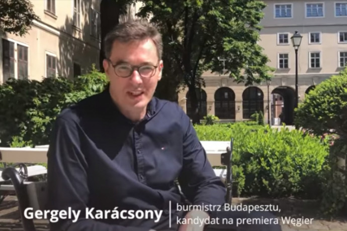 Karácsony Gergely megszólalt angolul