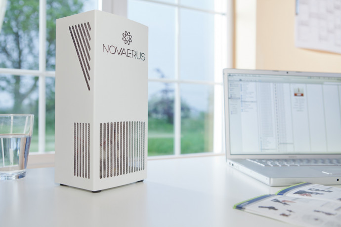 A Novaerus Protect 200 készülék ideális választás a kisebb irodákba, tárgyalókba és teakonyhákba. Forrás: Novaerus