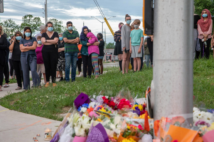 Szándékosan gázoltak halálra egy muzulmán családot Kanadában