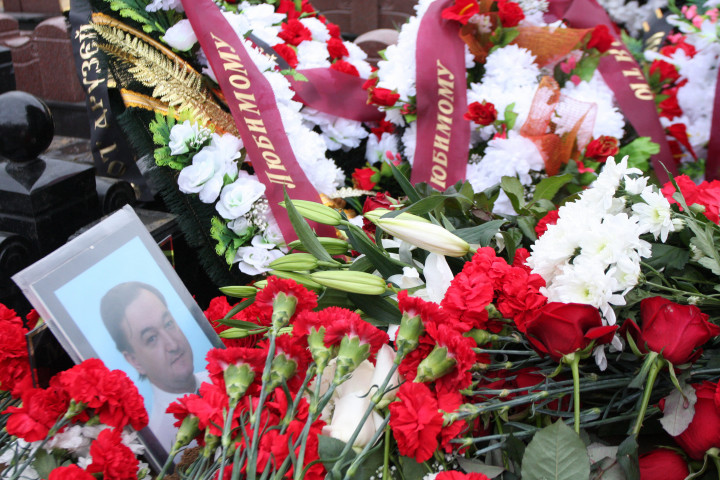 Szergej Magnyitszkij temetése 2009 novemberében – Fotó: Andrey Stenin / Sputnik / AFP