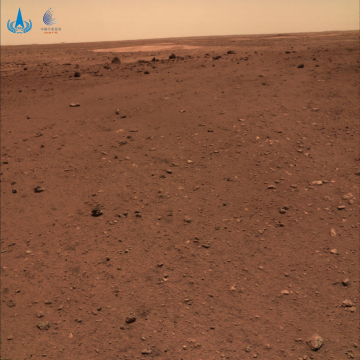 Az Utopia Planitia síkság a Csu-zsung felvételén – Fotó: CNSA / Reuters
