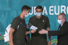 Ronaldo a saját bőrén érezhette, mennyire szigorú az ellenőrzés a Puskásban