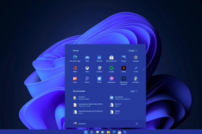 Kiszivárgott a Windows 11, jön a leegyszerűsített Start menü