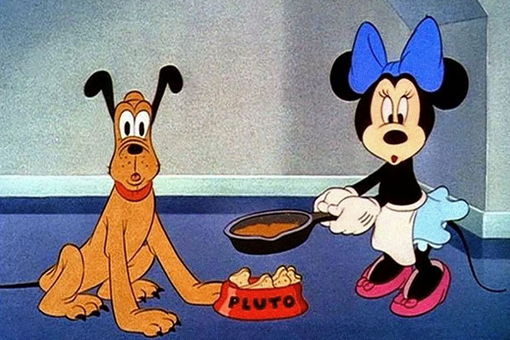 A második világháború idején Minnie egér és Plútó kutya népszerűsítették a szalonnazsírból készített bombákat