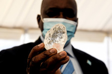 Botswanában akkora gyémántot találtak, mint egy golflabda