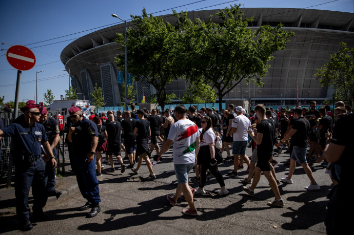 Több mint ötszáz szlovákiai szurkoló volt kint a magyar–portugálon, közülük 270-en jelentkeztek tesztelésre