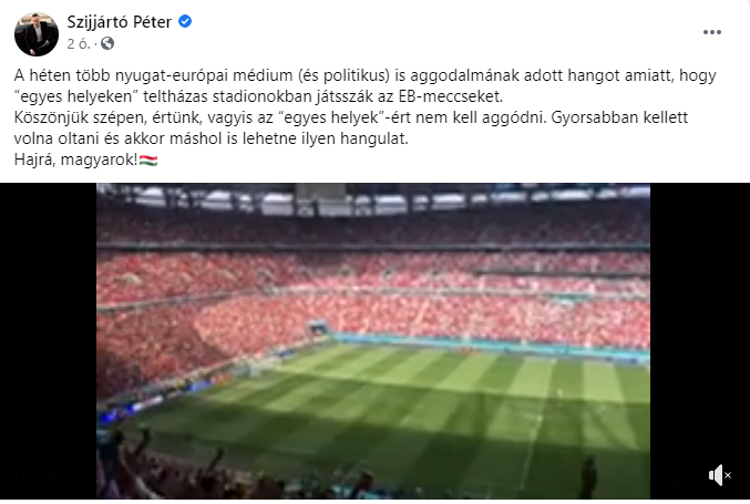 Forrás: Szijjártó Péter Facebook-oldala