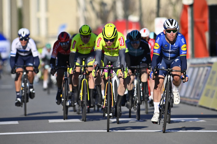 Mark Cavendish 2021 márciusában – Fotó: ERIC LALMAND / BELGA / AFP