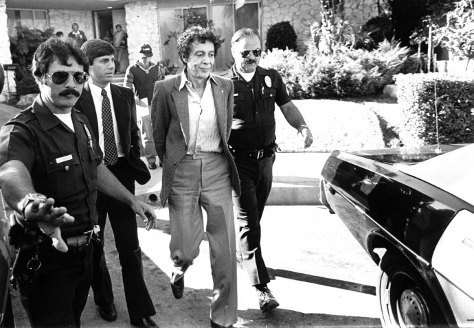 Nash őrizetbe vétele 1981-ben – Fotó: Boris Yaro / Los Angeles Times / Getty Images