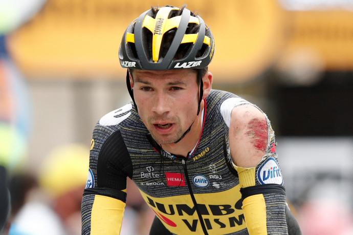 Sérülései miatt feladta a Tour de France-t a verseny tavalyi másodikja, Primož Roglič