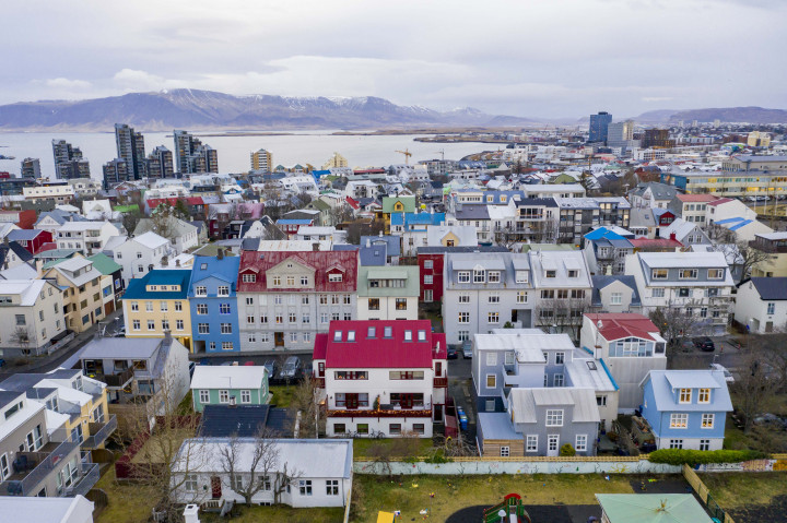 Izland fővárosa, Reykjavík – Fotó: Patrick Gorski / NurPhoto / NurPhoto via AFP