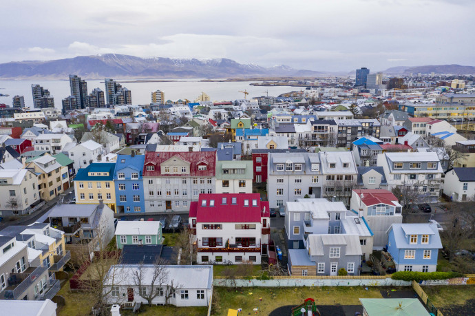 Izland fővárosa, Reykjavík – Fotó: Patrick Gorski / NurPhoto / NurPhoto via AFP