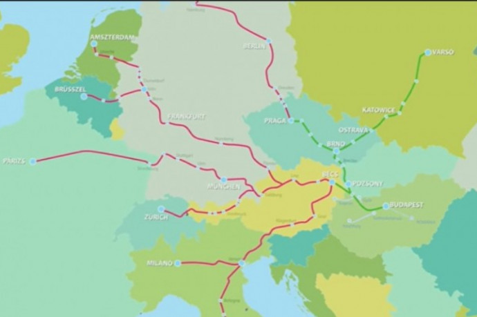 320-szal száguldó gyorsvasutat ígér Szijjártó