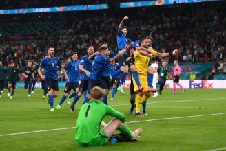 Olaszország tizenegyespárbaj után Európa-bajnok, Anglia hazai pályán bukta el a döntőt