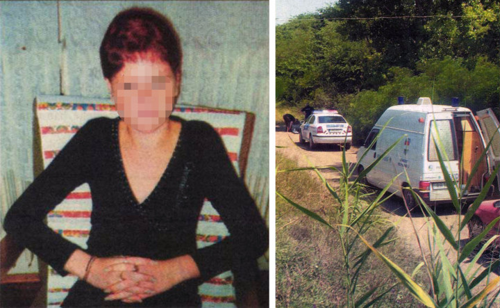 P. Henrietta és a tett helyszíne – Forrás: Csongrád Megyei Hirlap, Délvilág, 2006. július 22. (62. évfolyam, 170. szám); Délvilág, 2006. október 18. (62. évfolyam, 245. szám) / Arcanum Digitális Tudománytár