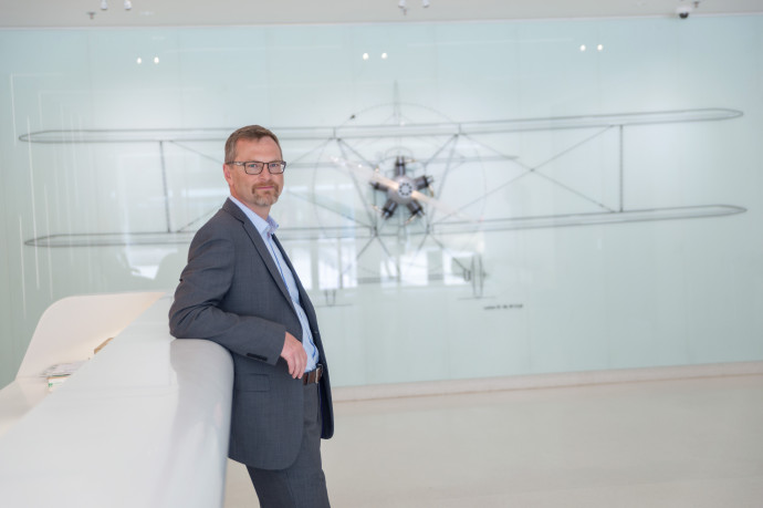 Petr Hermann, a Scheinder Electric,regionális vezetője. Fotó: Schneider Electric