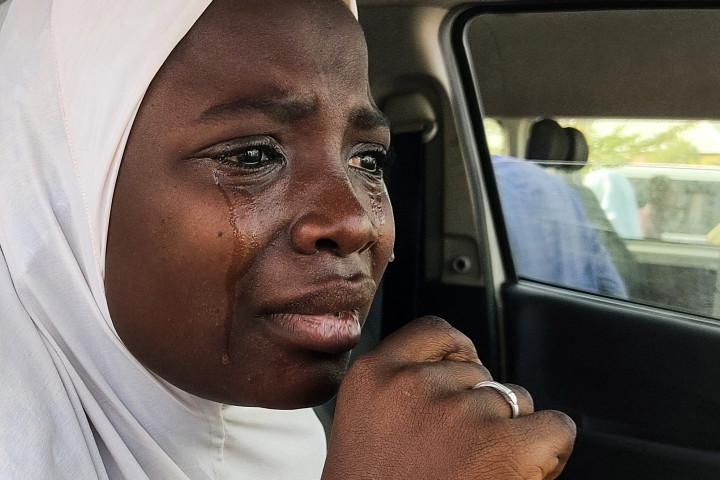 Egy korábbi, Zamfara államban történt emberrablás áldozata 2021 márciusában, a kiszabadítása után – Fotó: AMINU ABUBAKAR / AFP