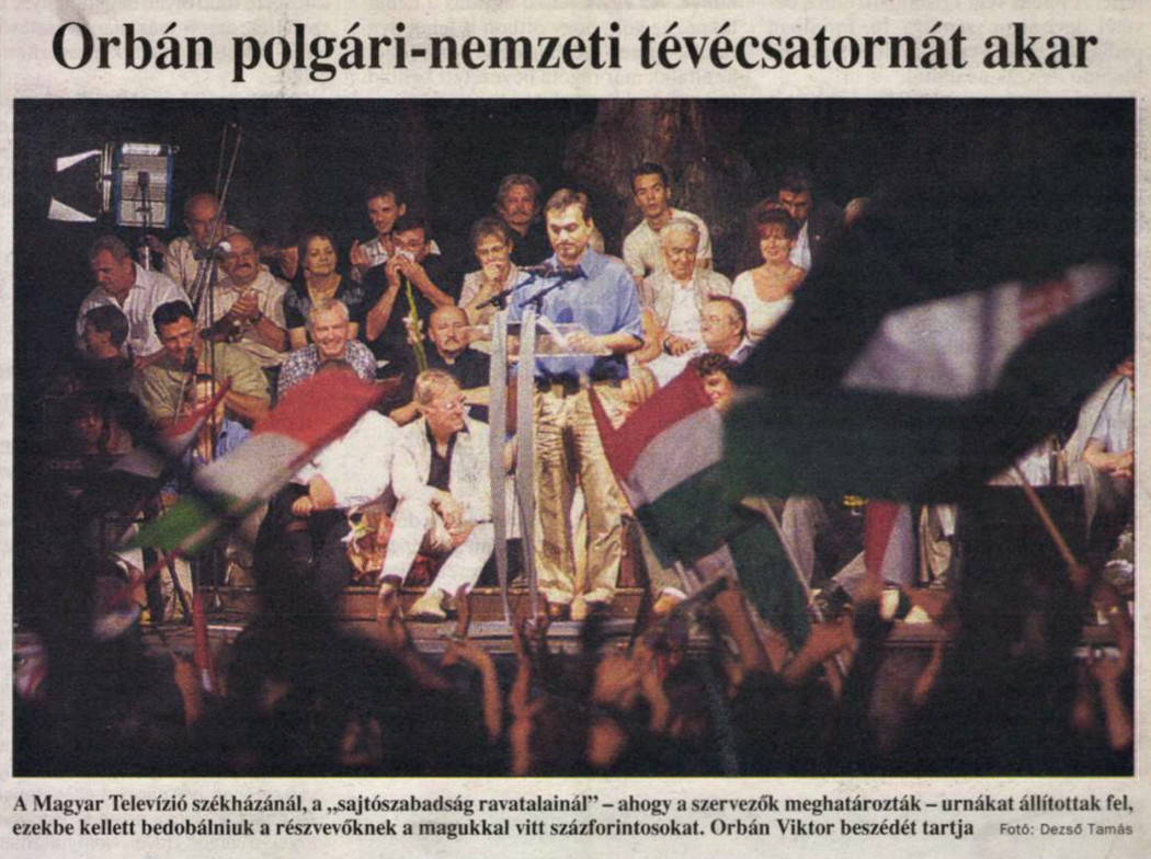 Forrás: Magyar Hírlap, 2002. augusztus 31. (35. évfolyam, 203. szám) / Arcanum Digitális Tudománytár
