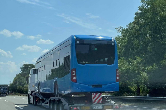 40 elektromos Mercedes buszt vesz a Volánbusz, ha